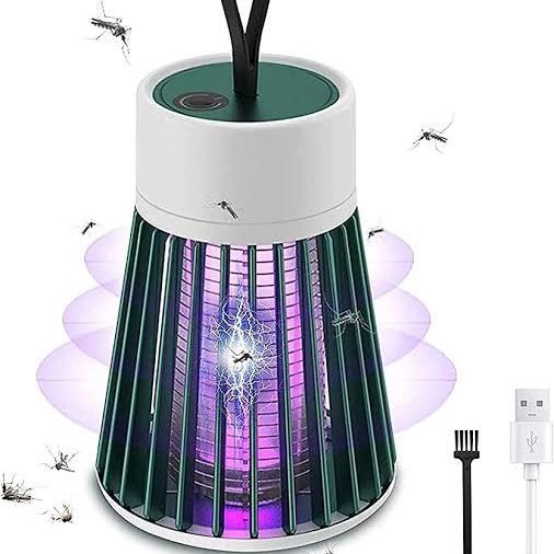 Rechargeable UV Mosquito Killer Lamp – Electric Insect Zapper Trap with LED Light