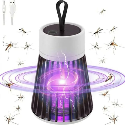 Rechargeable UV Mosquito Killer Lamp – Electric Insect Zapper Trap with LED Light